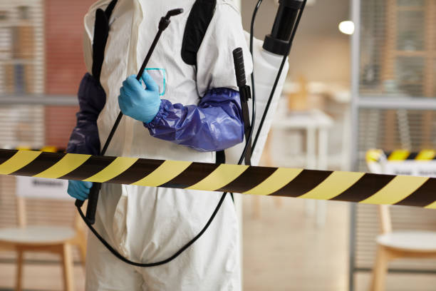 Professional Biohazard Cleanup technician working in Dutch Flat, CA